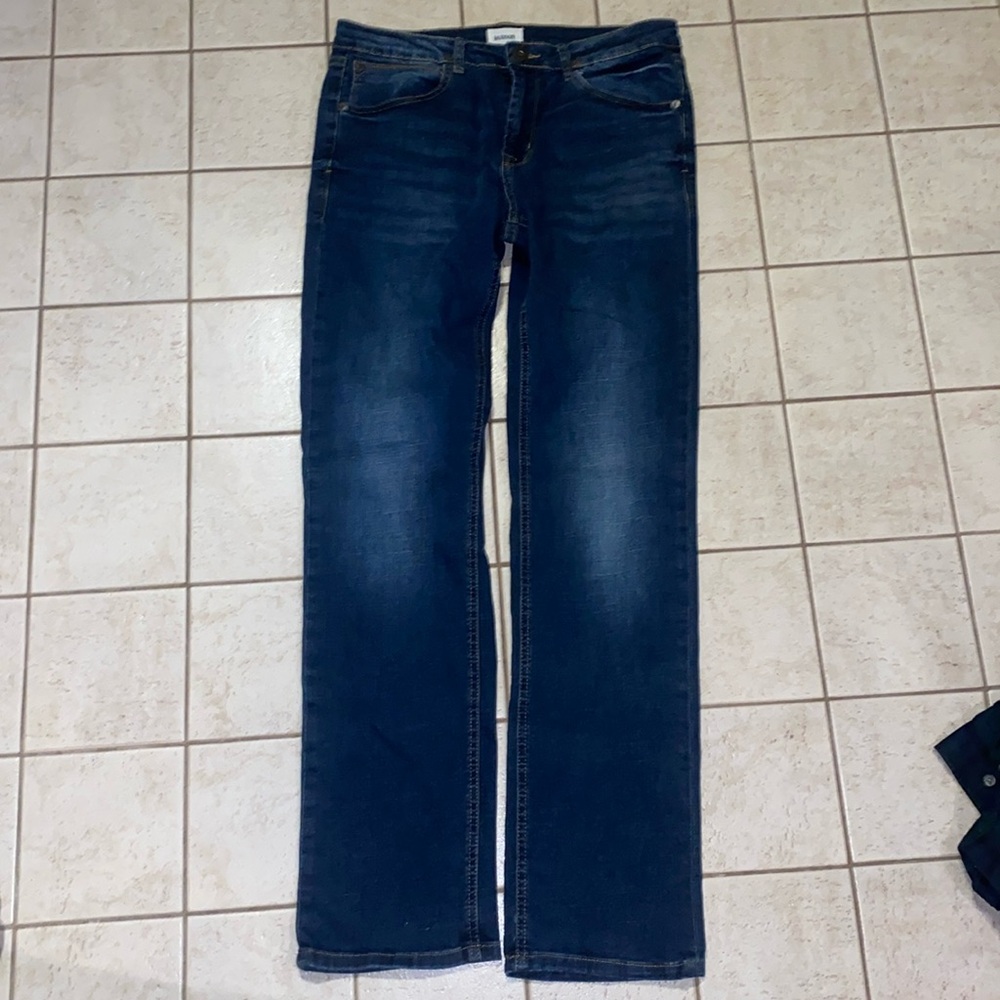 Hudson Girls Straight Jeans Sz 18